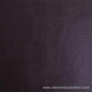 Artificial suede backing PU faux leather material